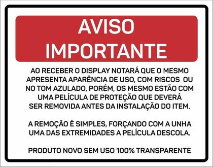 Imagem de Display Parede Quadro Avisos Porta Folhas A2 Acrílico Vert