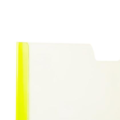 Imagem de Display Porta-Folha A4 Parede com Bordas Coloridas