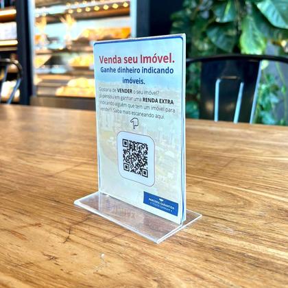 Imagem de Display Porta Folha A6 T 10X15 Mesa Balcão