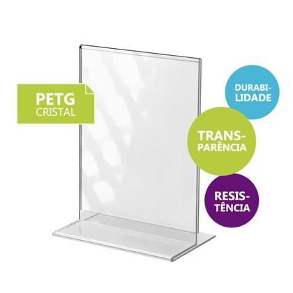 Imagem de Display Porta Folha A6 T 10X15 Mesa Balcão