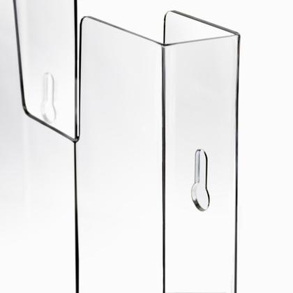 Imagem de Display porta folha Prontuário A4 Parede Acrílico
