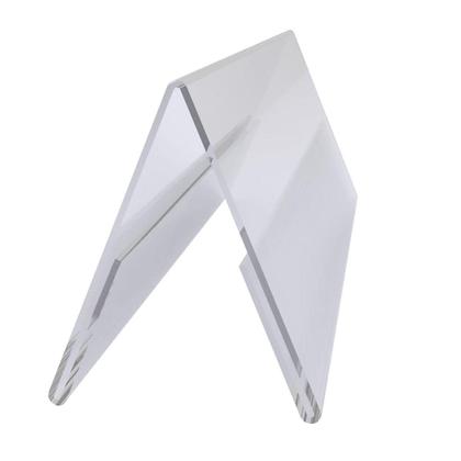 Imagem de Display Prisma Acrílico Para Mesa, Balcão E Buffet 21X8 Cm