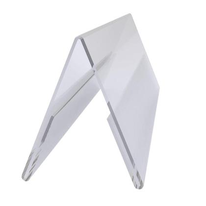 Imagem de Display Prisma Acrílico Para Mesa, Balcão E Buffet 21X8 Cm