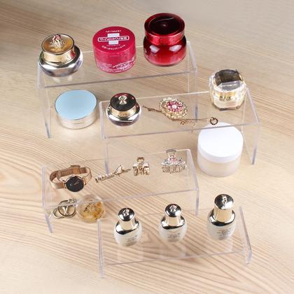 Imagem de Display Shelf Riser ELEGANTLIFE de 3 camadas em acrílico para Amiibo