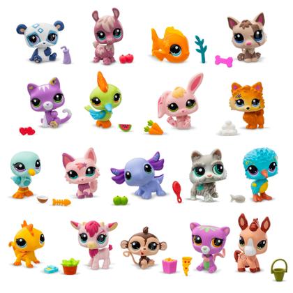 Imagem de Display surpresa para animais de estimação Toy Littlest Pet Shop com 18 animais de estimação LPS Gen 7