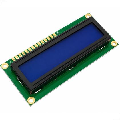 Imagem de Display Tela Lcd 16x2 1602 Backlight Azul Arduino Rasp