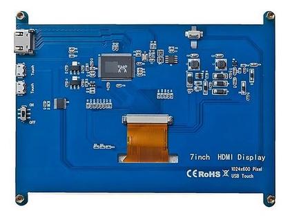 Imagem de Display Touch 7 Polegadas Para Raspberry Pi4 e Pi5 1024x600