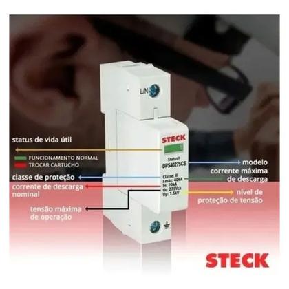 Imagem de Dispositivo Anti Surto Dps 40A - Steck