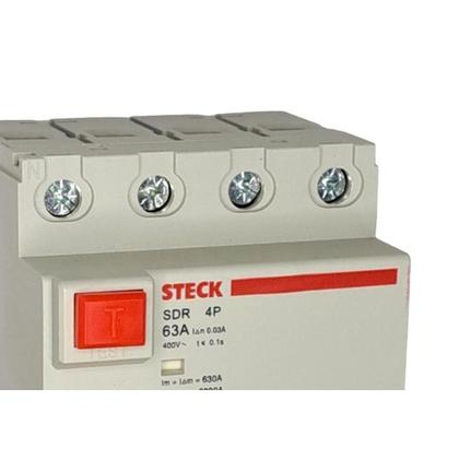 Imagem de Dispositivo Dr ''Fuga'' Steck - 4 Polos 63A. - Sdr46330