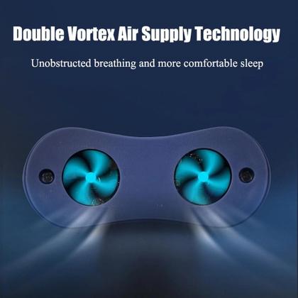 Imagem de Dispositivo eletrônico anti ronco micro Cpap para apneia