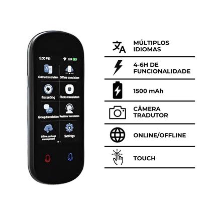 Imagem de Dispositivo Tradutor 138 Idiomas Instantaneo Sem Internet Portatil Voz e Tela