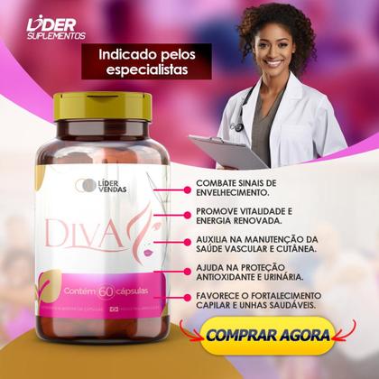 Imagem de Diva- 60 cápsulas 2g - 3 potes
