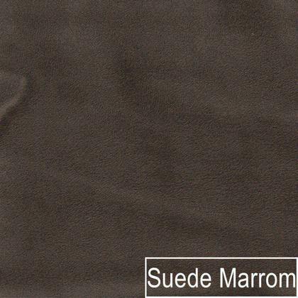 Imagem de Divã Recamier Curvo Luna 185cm Lado Esquerdo Suede - Amarena Móveis