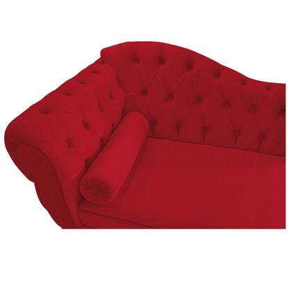 Imagem de Diva Recamier Diana 160cm Lado Direito Suede - Doce Sonho Móveis