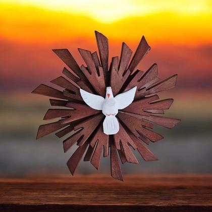 Imagem de Divino Espírito Santo Resplendor Madeira