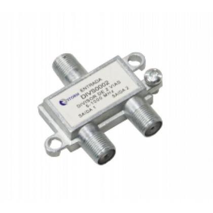 Imagem de Divisor de Antena 1 x 2 5- 1000MHZ