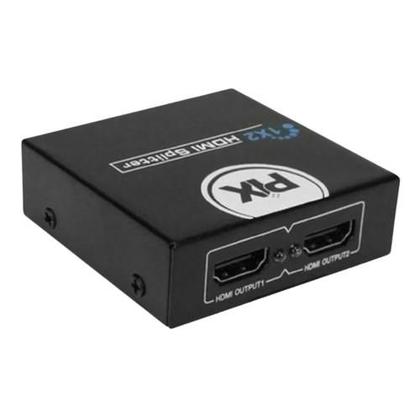 Imagem de Divisor de HDMI com 1 Entrada e 2 Saídas Para Monitores e TVs 3D Pix