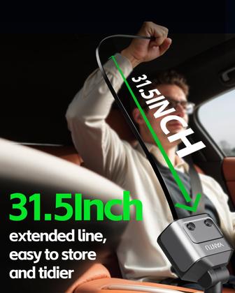 Imagem de Divisor de Isqueiro de Carro YANTU 184W - com 2 Adaptadores