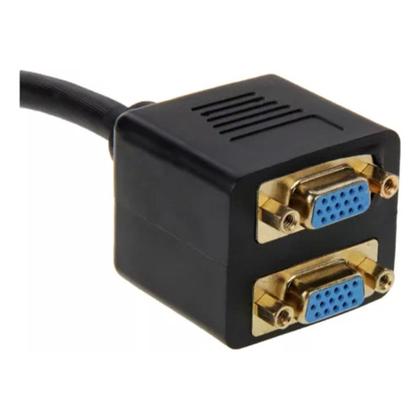 Imagem de Divisor Dvi Para Vga Splitter 2 Monitores  Alta Qualidade