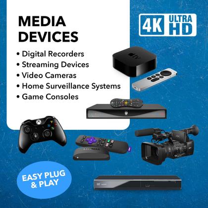 Imagem de Divisor extensor HDMI OREI 1x2 4K @60Hz 4:4:4 HDCP 2.2