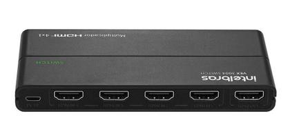 Imagem de Divisor Hdmi 1x4 Intelbras Bivolt Full Hd 4k 2.0v Splitter