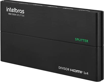 Imagem de Divisor Hdmi 1x4 Intelbras Bivolt Full Hd 4k 2.0v Splitter