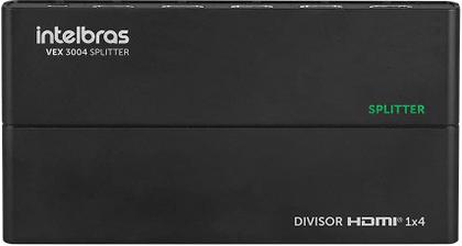 Imagem de Divisor Hdmi 1x4 Intelbras Bivolt Full Hd 4k 2.0v Splitter