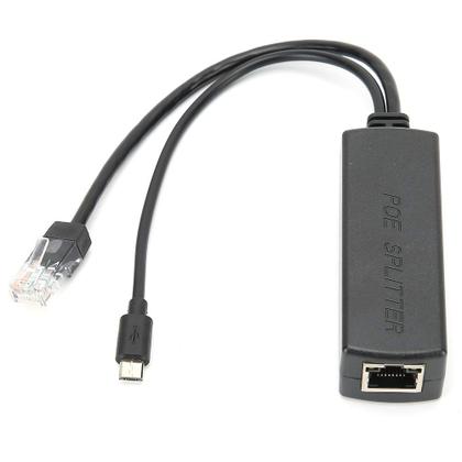 Imagem de Divisor POE Acogedor Micro USB 48V a 5V 802.3af para Dropcam