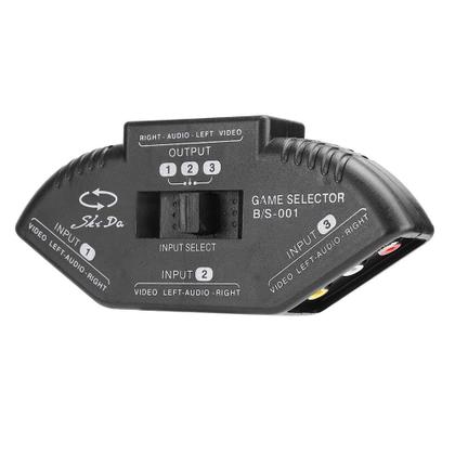 Imagem de Divisor RCA YOUTHINK 3 em 1 saída de áudio e vídeo com cabo AV