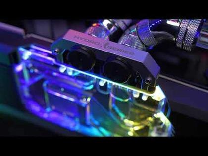 Imagem de Divisor rotativo em Y CORSAIR Hydro X Series XF Chrome