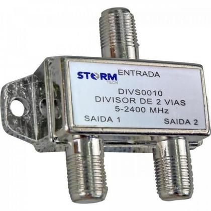 Imagem de Divisor Satélite 1/2 5-2400 MHz Storm - DEZ / 10