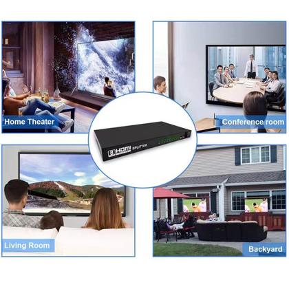 Imagem de Divisor Splitter HDMI 8 Saídas 1080p 4K Knup KP-SW100