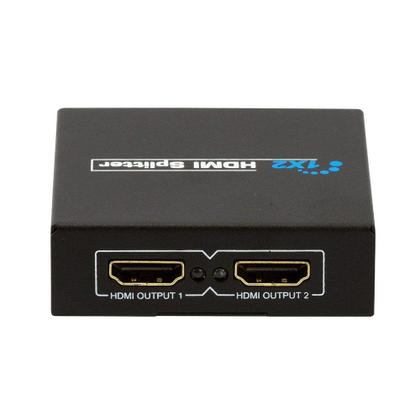 Imagem de Divisor Splitter Hdmi Conversor 1x2 Duplica Imagem