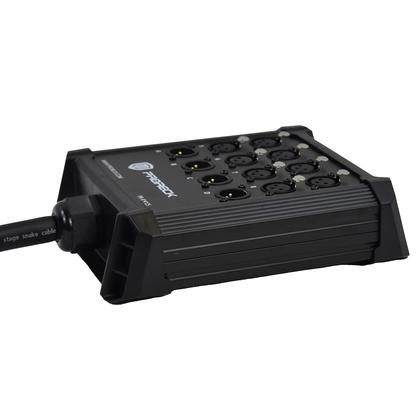 Imagem de Divisor XLR de 8 canais Snake Cable PRORECK com 25 pés de comprimento
