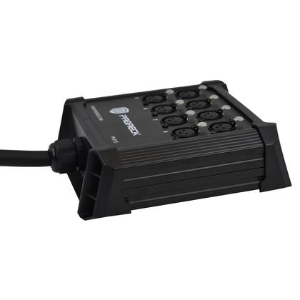 Imagem de Divisor XLR de 8 canais Snake Cable PRORECK com 25 pés de comprimento
