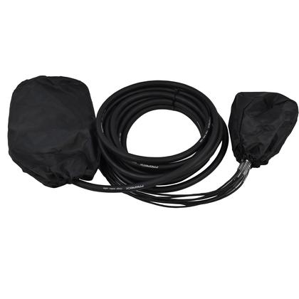 Imagem de Divisor XLR de 8 canais Snake Cable PRORECK com 25 pés de comprimento
