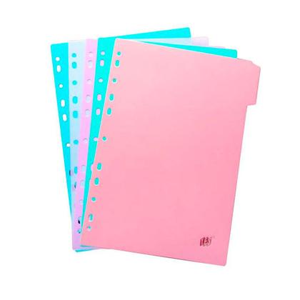 Imagem de Divisória para Fichário Yes A4 5 Divisões Tons Pastel