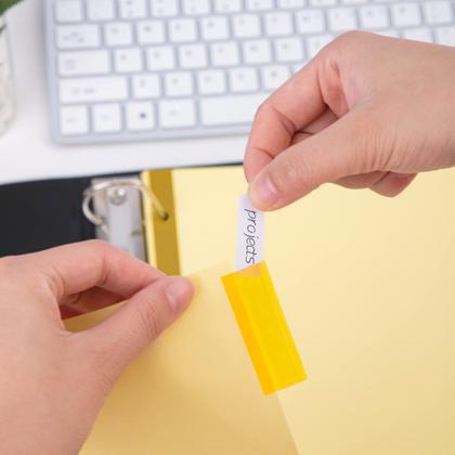 Imagem de Divisórias de encadernação de papel Amazon Basics de 3 anéis com 5 abas e 6 conjuntos