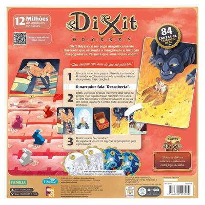 Imagem de Dixit Odyssey Jogo 2a Ediçao Dix111 Galapagos