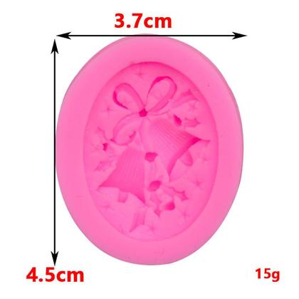 Imagem de Diy Baking Tools Bells Shape Fondant Mousse Cake Cream Biscuits Silicone Mold