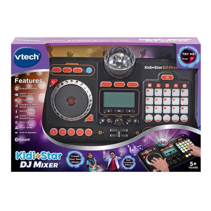 DJ Mixer VTech Kidi Star com Bluetooth - 15 Músicas - Para