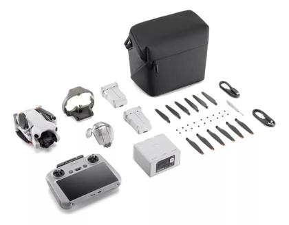 Imagem de Dji Mini 4 Pro Combo Plus com Tela camera 4k Cor Cinza