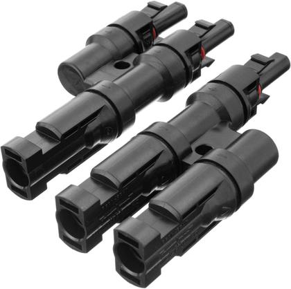 Imagem de DMTI Conector Mc4 2 vias Y Cabo P/ Ligação Paralelo - Par