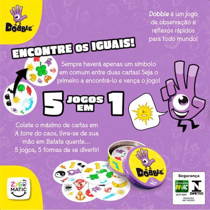 Imagem de Dobble Jogo De Cartas Clássico Galápagos Português
