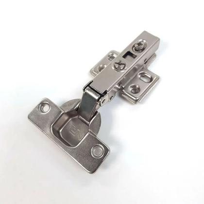 Imagem de Dobradiça 35mm 105º Reta TN Slow com Calço Click Duplo e Amortecedor FGVTN