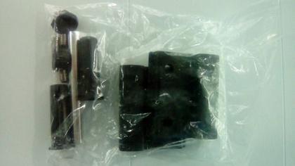 Imagem de Dobradiça Alumínio Porta Linha 25 Suprema De Encaixe - 3pçs