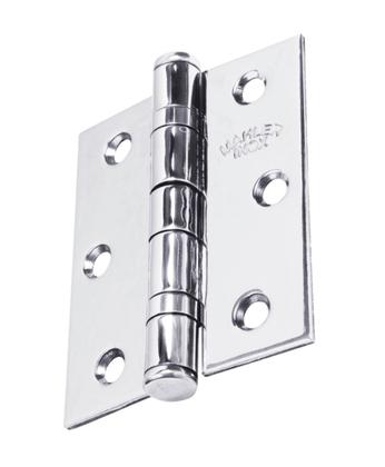 Imagem de DOBRADIÇA BIANEL MAHLER 3'' x 2.1/2'' INOX 304 KIT 3 PEÇAS