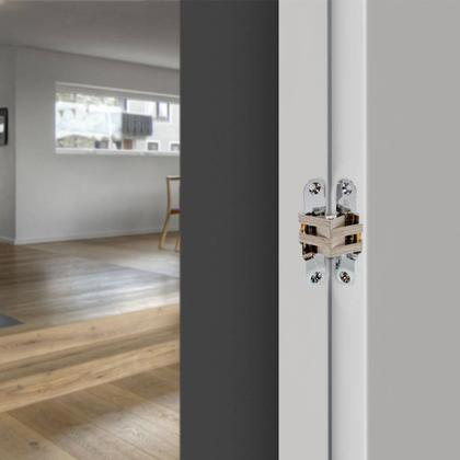 Imagem de Dobradiça Hardt Invisível 94 X 19 Mm Para Portas Pesadas