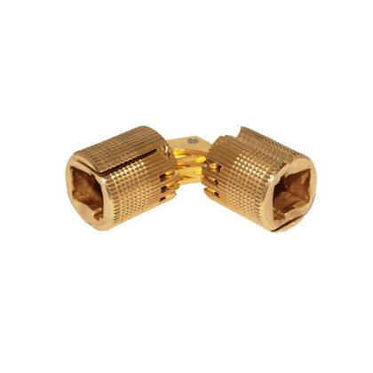 Imagem de Dobradiça Invisível Latão Bronze 10 Mm F0040 Hardt