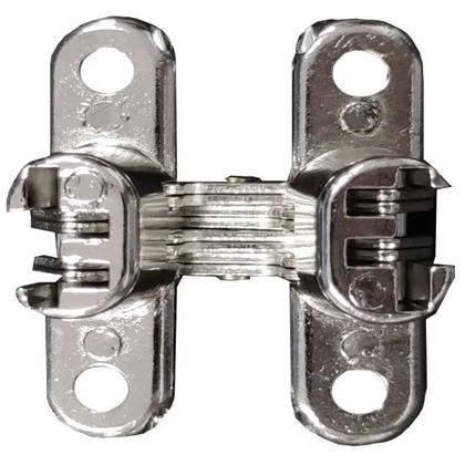 Imagem de Dobradiça Invisivel Para Móveis De 180º Graus 42 x 12mm